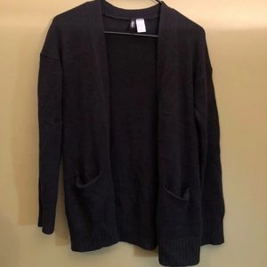 CLASSIC BLACK CARDIGAN H&M XS